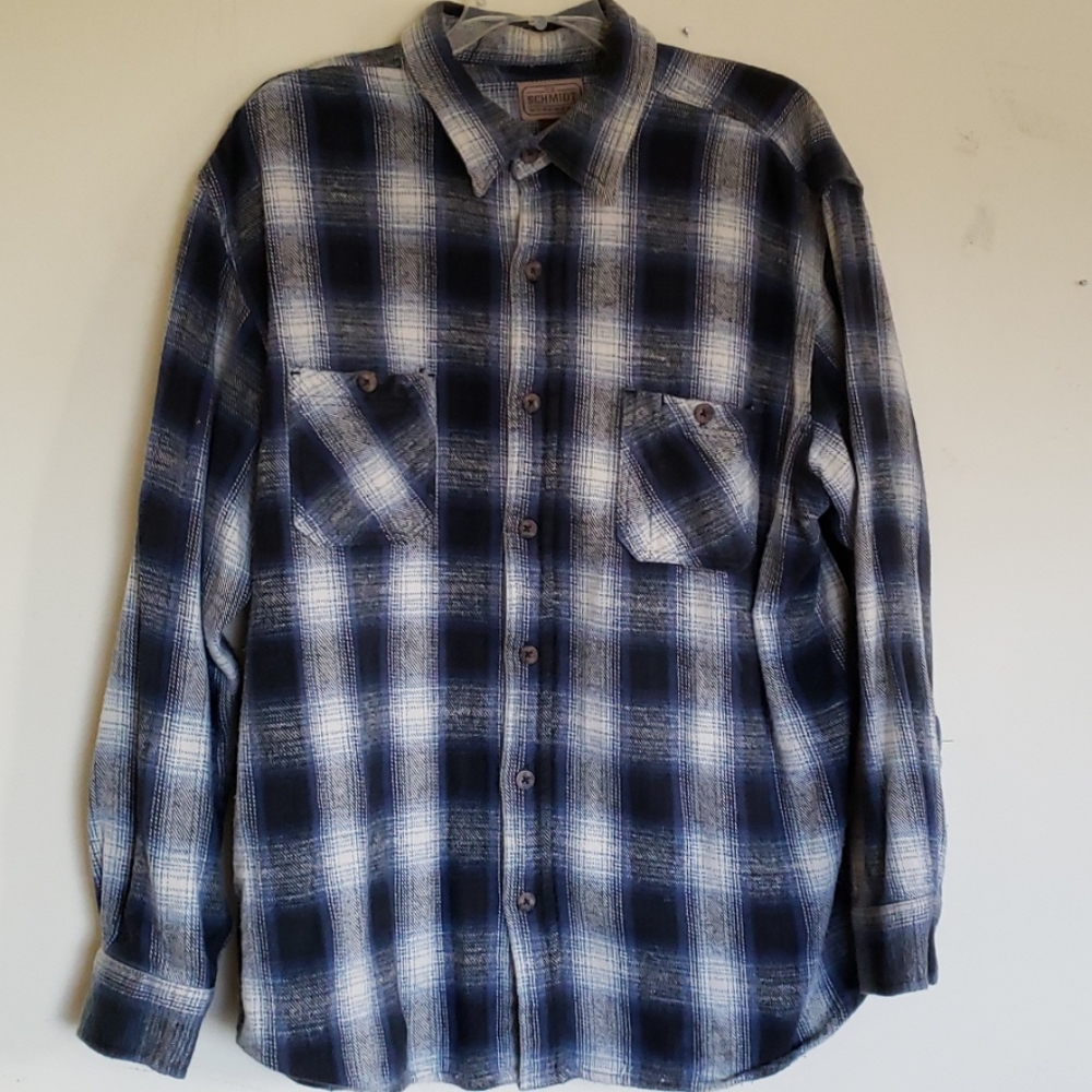 C.E. Schmidt Men's Long Sleeve Plaid Shirt